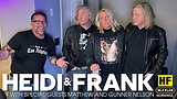 Heidi and Frank with guests Matthew and Gunnar Nelson